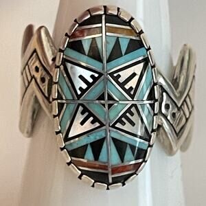 Roderick & Marilyn Tenorio Sterling Silver Ring